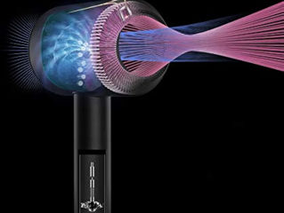 Leafless hair drier (asemator Dyson) foto 6