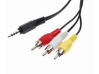 3Rca-3.5Mm 4Pole Jack foto 1