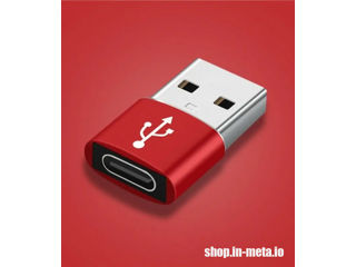 USB-C male to USB 3.0 female, Adapter. USB-C to USB-A foto 7