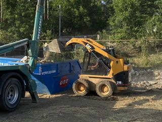 Evacuare gunoi, вывоз мусора, самосвал услуги грузоперевозки, bobcat