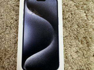 Iphone 15 Pro Max 256gb Blue Titanium Sigilat  Original  Garantie Apple  Neverlock Orice Sim