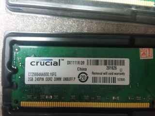 Crucial DDR2 4GB(2*2GB)  парные foto 2