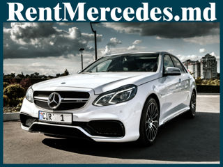 Аренда/arenda Mercedes AMG E63 alb/белый foto 18