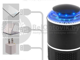 Лампа ловушка уничтожитель комаров насекомых Mosquito Killer Lamp White foto 5