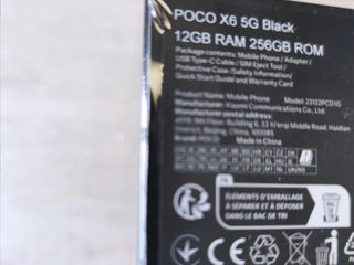 Poco X6 5G 12/256 gb новый в коробке! foto 3