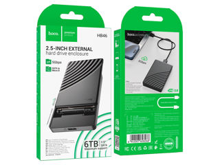 Carcasă pentru hard disk SATA HOCO HB46 USB3.0 de 2,5 inchi foto 2