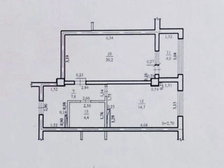 Apartament cu 1 cameră, 52 m², Ciocana, Chișinău foto 2