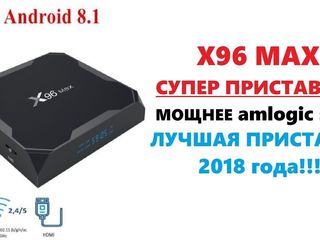 Новая модель TVBox X96Max на новом процессоре Amlogic S905X2  2Gram/16Rom-Телевидение без Абонплаты foto 9