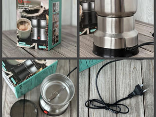 Кофемолка ножевая Grinder SH-661 inox электрическая. Polizor electric cu cuțit Grinder SH-661 inox. foto 2