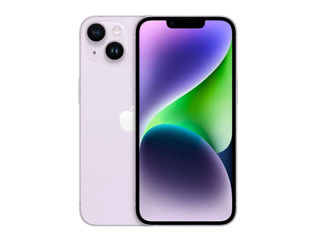 Apple iPhone 14 128Gb = 650 €. (Purple / Starlight / Blue / Black / Red). Гарантия! Запечатанный. foto 3