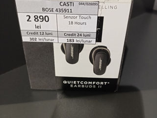 Căști Bose Earbuds ll/Preț  2890 lei