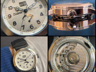 Junkers J1 Pilot 40mm Наручные часы из Германии механика DE 499€ Swiss Watch Ceas de mana Breitling фото 6