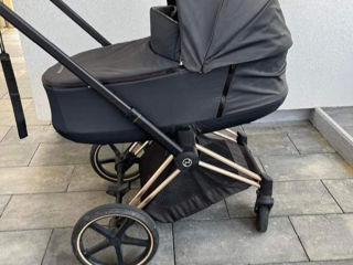 Cybex Priam 3 в 1. Рама Rose Gold. Б.у.