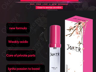 Gel-lubricant cu feromoni Joker Гель-смазка с ферамонами foto 4