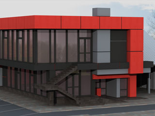 Arhitect licențiat-proiect replanificare,demolare,fațade etalbond,market,coffee shop,parcare,depozit foto 9