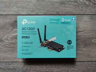 Wi-Fi Adaptor Retea PCI TP-Link 2.4Ghz & 5Ghz Dual Band / Nou Sigilat