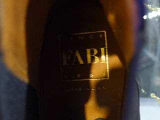 Fabi boots, negri, m.41.5, noi, piele naturală, made in Italy foto 9