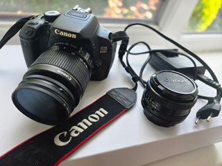 Продам профессиональный фотоаппарат с линзой Сanon  EOS 650D