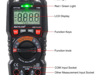 Multimeter mayilon ht113с, мультиметр. foto 2