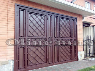 Copertine, porți,  balustrade, garduri, gratii, uși metalice și alte confecții din fier . foto 1