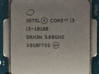 Intel core i3-10100. socket1200. UHD Graphics inside. foto 2