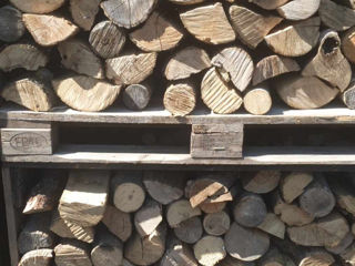 Vindem lemne despicate la padon de 0.8m/3 costa 1300lei si brichete de lemn tare250lei 30kg