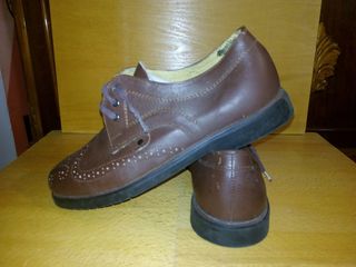туфли Томис 42 размер, кожаные снаружи и внутри, ноская подошва, Румыния, новые foto 2