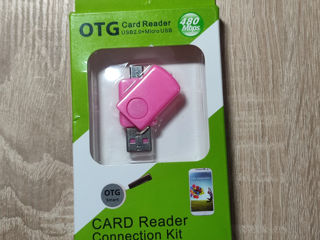 Cititor de carduri/Card reader Micro SD USB 2.0 - Micro USB