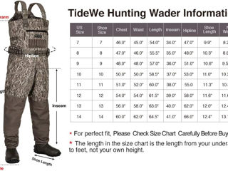 TideWe Duck Hunting Waders foto 6