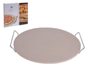 Forma Pentru Copt Pizza 33Cm, Piatra Cu Manere