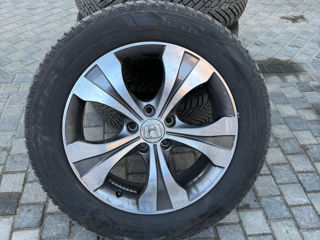 Jante honda cr-v plus cauciucuri iarna pirelli 225/60/r18 foto 5