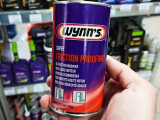 Wynn's Super Friction Proofing растворимая в масле присадка (в том числе и low Saps масла)