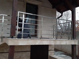 Перила из нержавейки ,плексиглас ,cтеклa     balustrade din inox , plexiglas , steclă foto 15