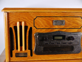 Daklin Museum Series Wooden Turntable Cd Tape Hi Fi Centre foto 7