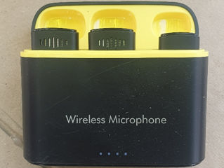 wireles microphone 2 buc la 499 lei