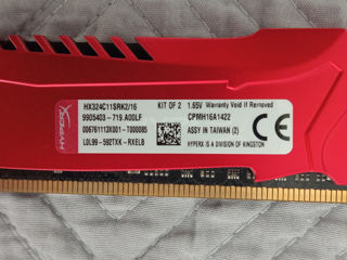 DDR3 Kingston HiperX Savage 2x8GB foto 3