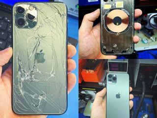 Замена заднего стекла на все модели iPhone foto 1