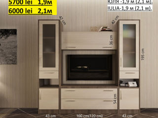 Credit ! Living.Mobila dulapuri.LDSP.Fabrica de mobilă.Стенки-ливинг из ЛДСП.Меб фабрика foto 15