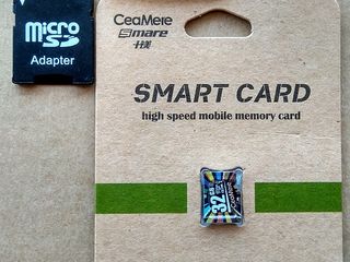 MicroSD 32 Gb + adaptor usb si SD – 100 lei. foto 1