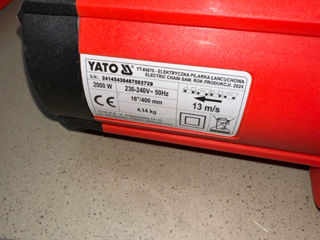 Цепная электропила Yato 2000w foto 3