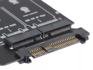 SATA M.2 SSD to 2.5 SATA NVMe M.2 NGFF SSD to SFF-8639 (U.2) Adapter Converter foto 3