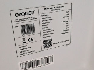 Frigider cu congelator Exquisit ks16-4-h-010e, 120 l, adus din Germania foto 5