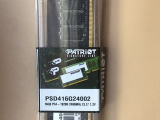 Memorie operativa. RAM DDR-4 Patriot 16gb  Noua, sigilata. Cu fregventa de 2400 foto 3