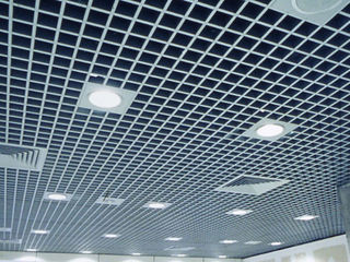 Решетчатые алюминиевые подвесные потолки Грильято в Молдове foto 9