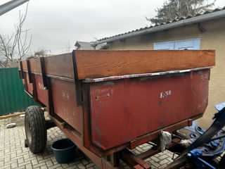 Tractor MTZ 80 cu remorca PPV 3 foto 7