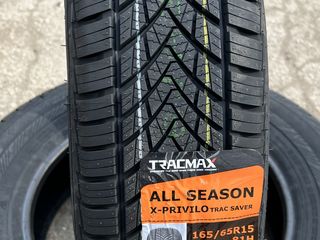 2 шины/ 2 anvelope 165/65 R15 Tracmax Allseason Trac saver/ Доставка, livrare toata Moldova