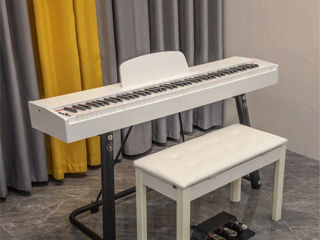 Цифровое пианино Divers D886 10в1 cover wood white (новые, гарантия, рассрочка, бесплатная доставка)
