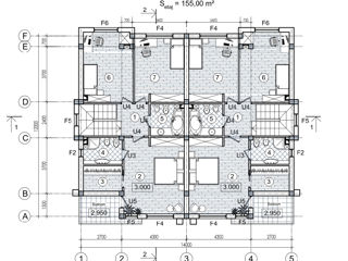 Casa spre vanzare cu 3 dormitoare + living,  225m2 in com. Gratiesti foto 10