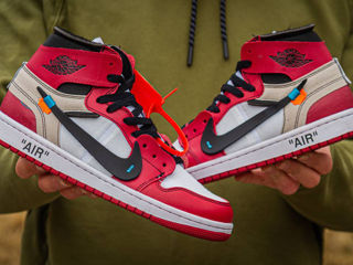 Nike Air Jordan 1 Retro High x Off-White Unisex foto 3