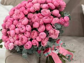 Livrare flori! 101 trandafiri de la 799 mdl! Доставка цветов 101 роза от 799 лей! Flowers delivery foto 10